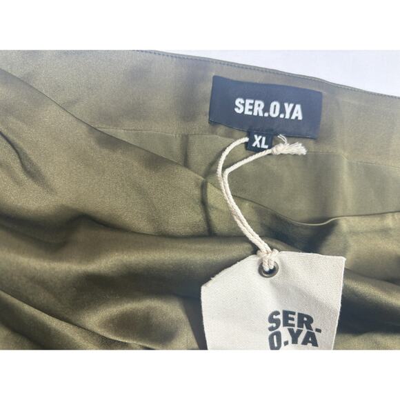 SER.O.YA NWT Sapo Mini Skirt Fort Greene‎ Size XL MSRP $215 - Picture 5 of 7